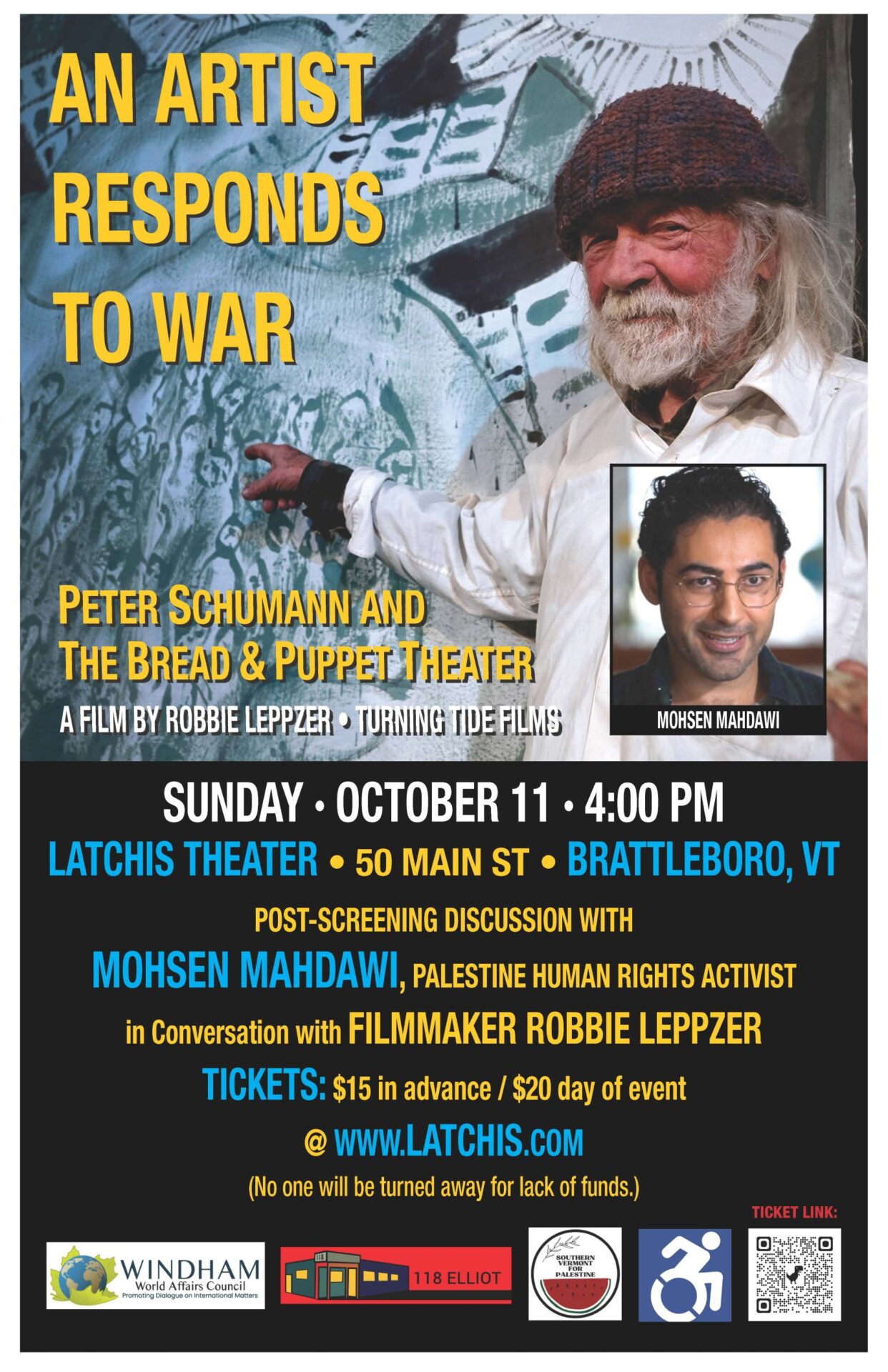 An Artist Responds to War: Film Screening and Conversation